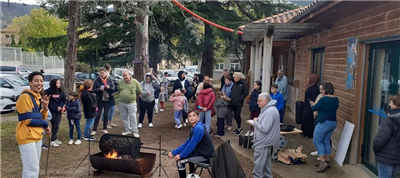 Grillée de châtaignes Centre Social Le SPOT Millau